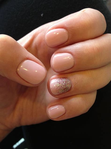 nail designs with accent nail|neutral nails with accent nail.